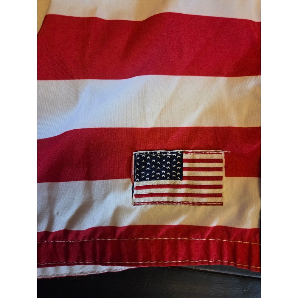 Exist Mens American Flag Board Shorts Stars Stripes Patriotic Swim Trunks Large - Picture 4 of 5